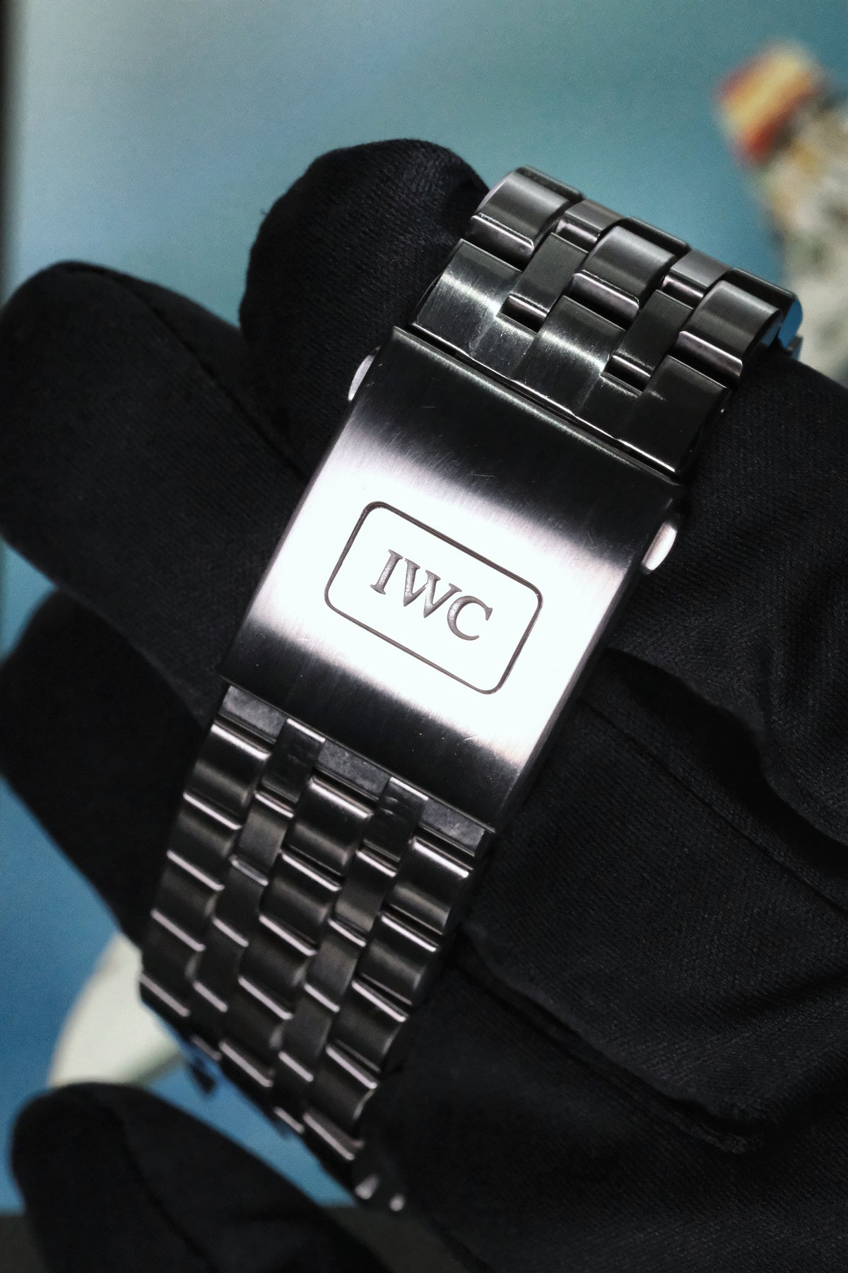 IWC Pilot's Watch Chronograph 43mm IW377710 black dial stainless steel