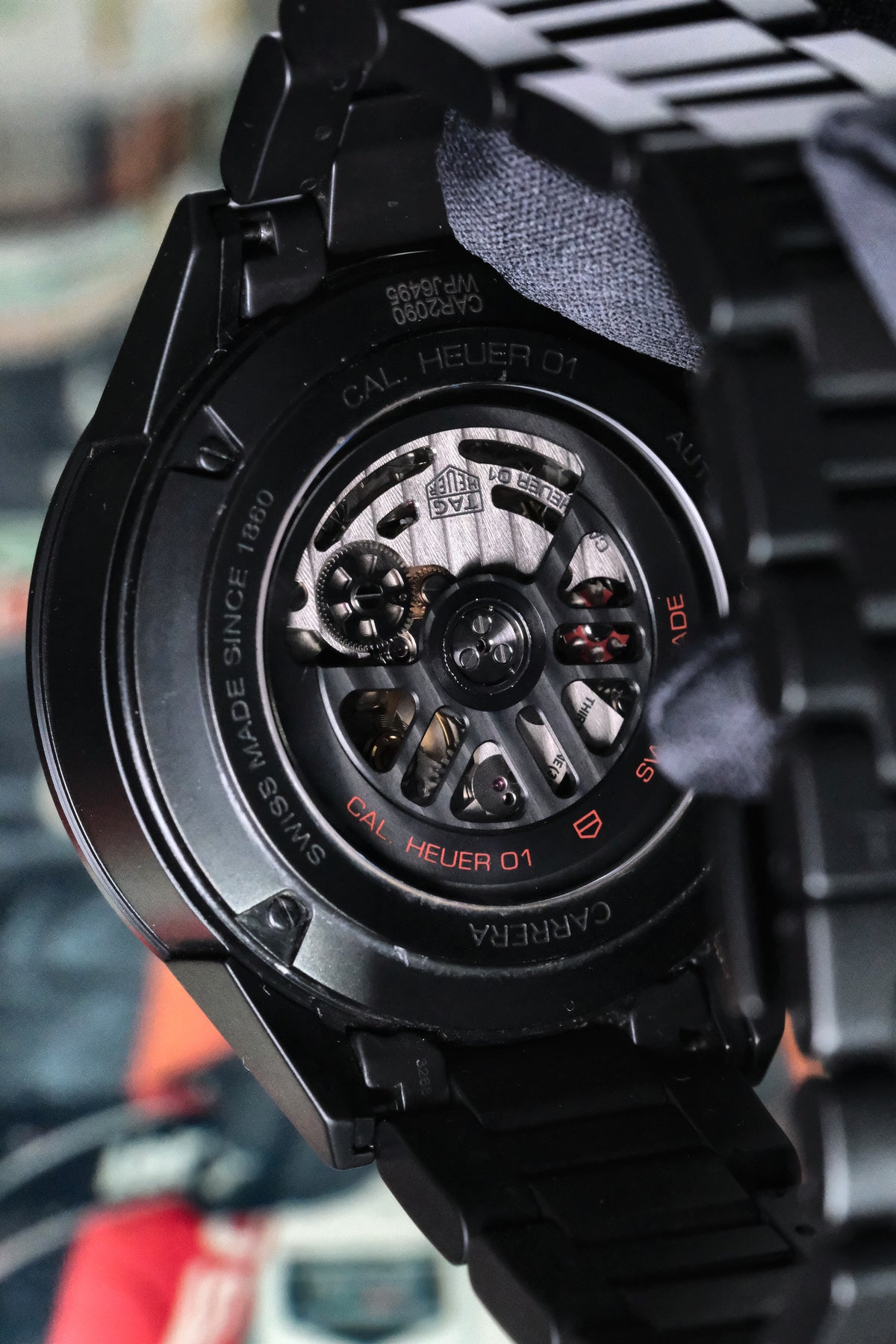TAG Heuer Carrera Heuer 01 Full Black Matt Ceramic 45mm CAR2A91.BH0742